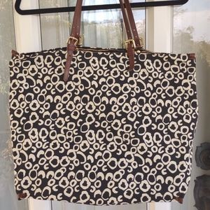 Rock Flower Paper Tote Bag